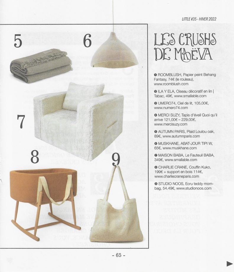 LITTLE - HIVER 22 - N74 CRÉDITS